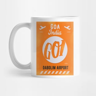 GOI GOA Airport Mug